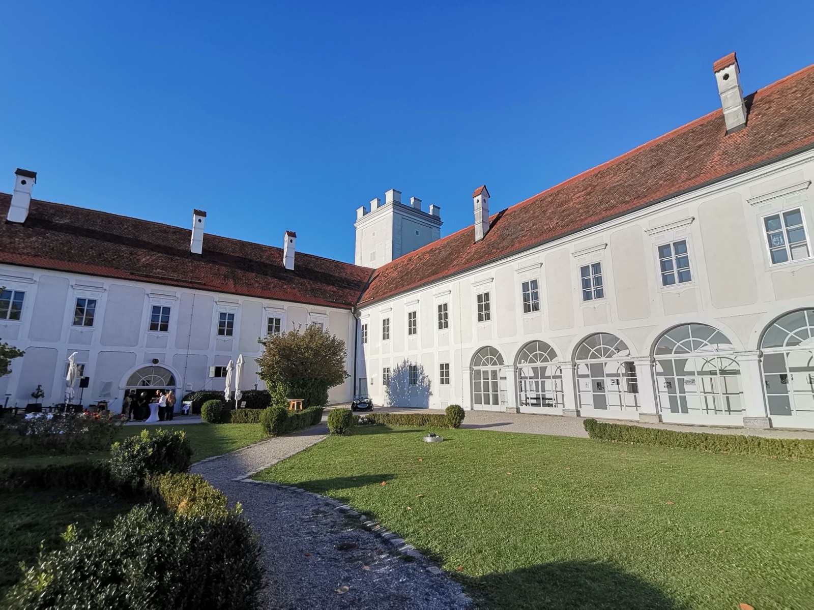 Innenhof von Schloss Ennsegg